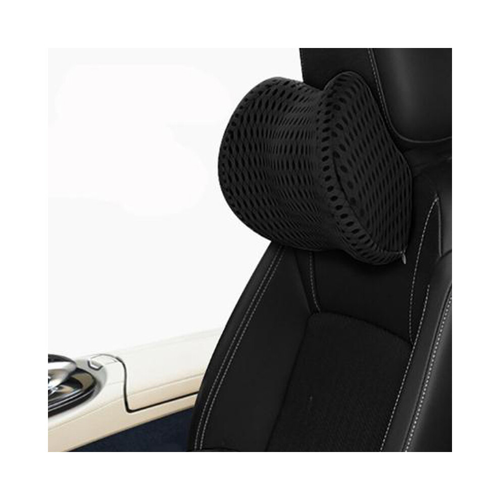 ( Headrest) Car Headrest Car Seat Lumbar Backrest Office Chair Backrest Pillow Seat Black 9329547840162