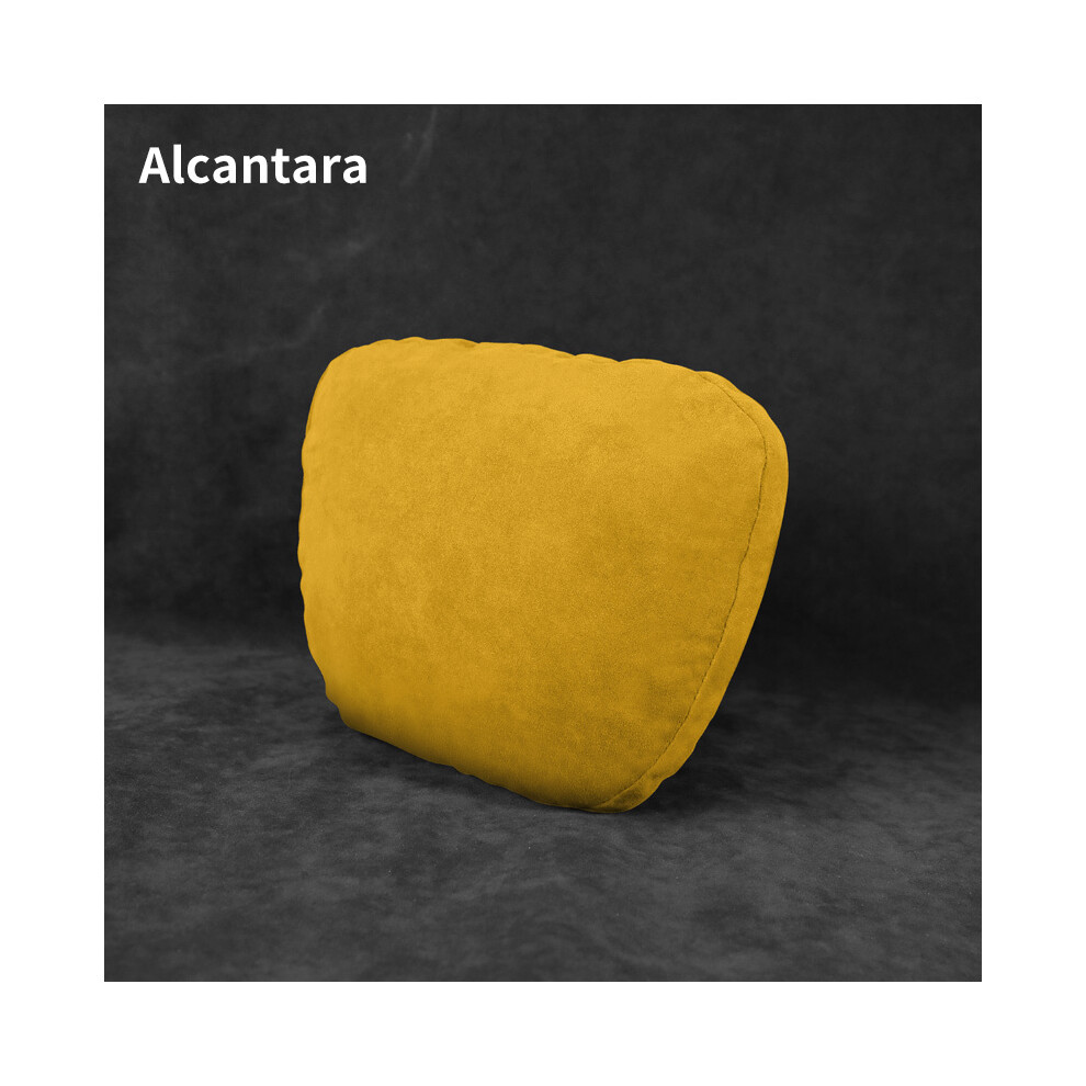 (1 yellow) for Mercedes-Benz Maybach car Alcantara headrest car neck pillow pillow-image-OPC-PDZMM8B-NEW
