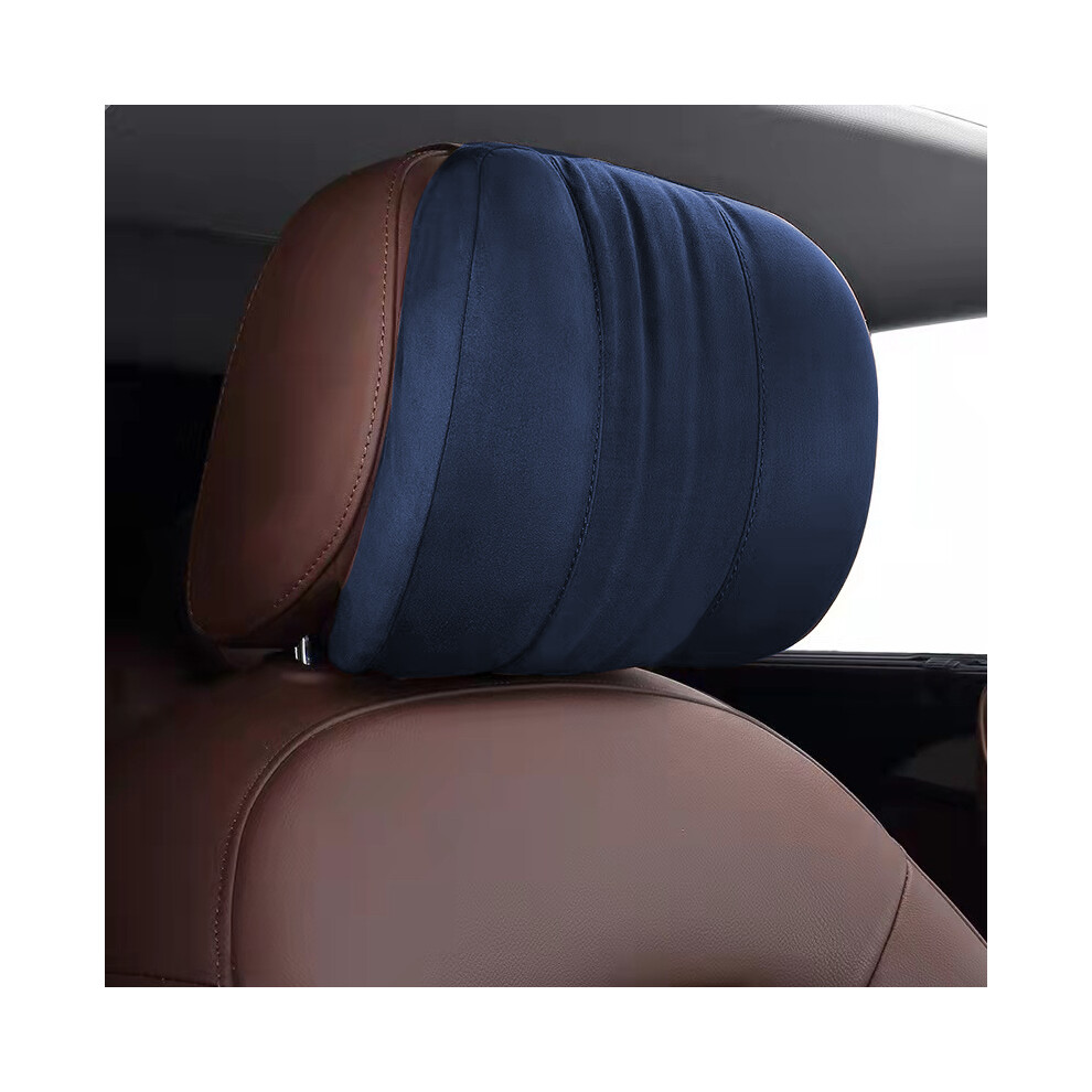 (blue) Car Seat Headrest Pillow Car Neck Pillow Car Headrest Pillow Car Accessories-image-OPC-PDZMMJZ-NEW
