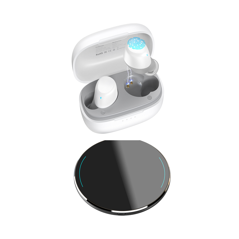 Maxpower (Snowy Charger) Tozo A1 Bluetooth 5.3 Earphones ,Wireless Headphones Mini In-Ear Earbuds,