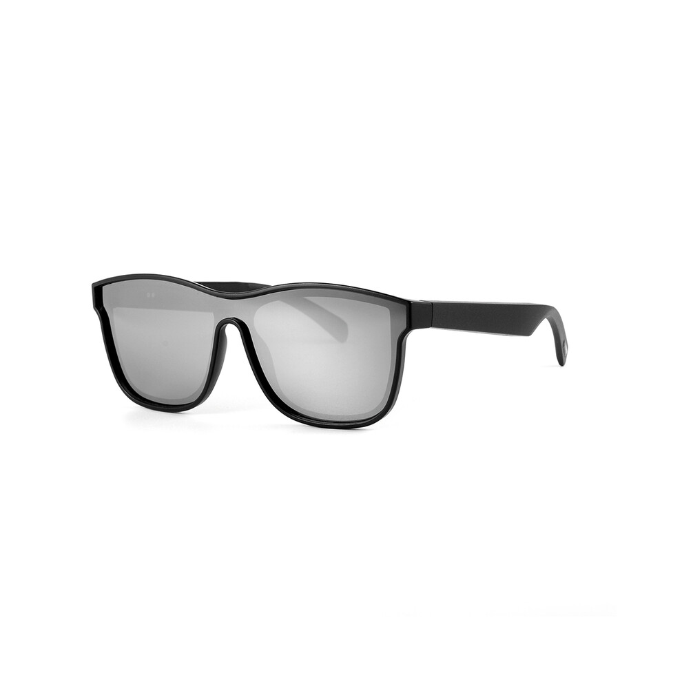 (Silver) Smart Glasses Wireless Bluetooth 5.0 Sunglasses Outdoor Smart Sport Hands-Free