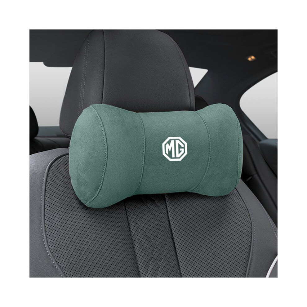 (Green) Car Seat Headrest Pillow Neck Support Protector Cushion For MG ZS GS HS-image-OPC-PDZMNKQ-NEW