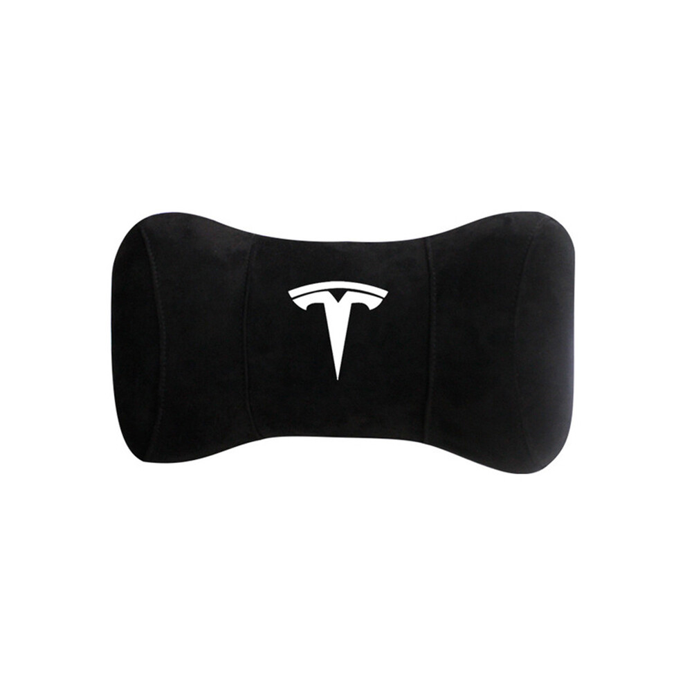 Maxpower (Black) Tesla Car Neck Pillow For Model S X 3 Y 2022 Accessories Car Headrest Black