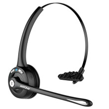 (Black with Silver) Mpow Pro Wireless Headphone V5.0 Updated MBH15 Bluetooth Headset with