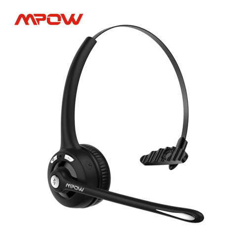 (Black) Mpow Pro Wireless Headphone V5.0 Updated MBH15 Bluetooth Headset with 1