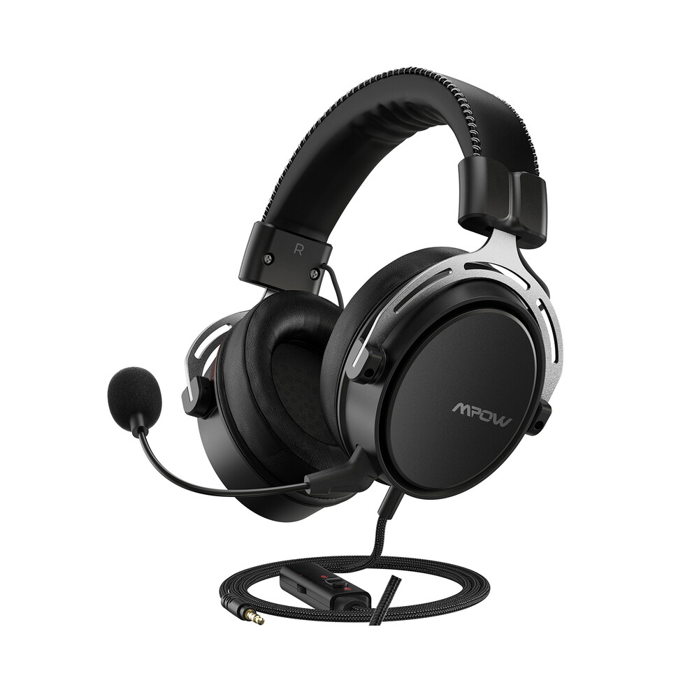 black-and-silver--mpow-soulsens-air-se-ps4-gaming-headset-3d-surround-sound-wired-headphones