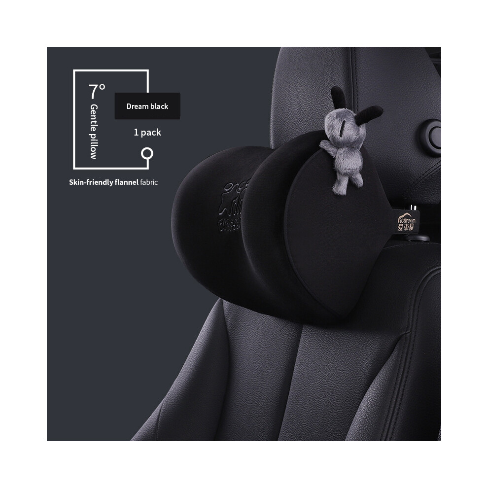 Maxpower (Headrest D) Universal Facecloth Car Seat Neck Headrest Car Seat Lumbar Pillow Memory