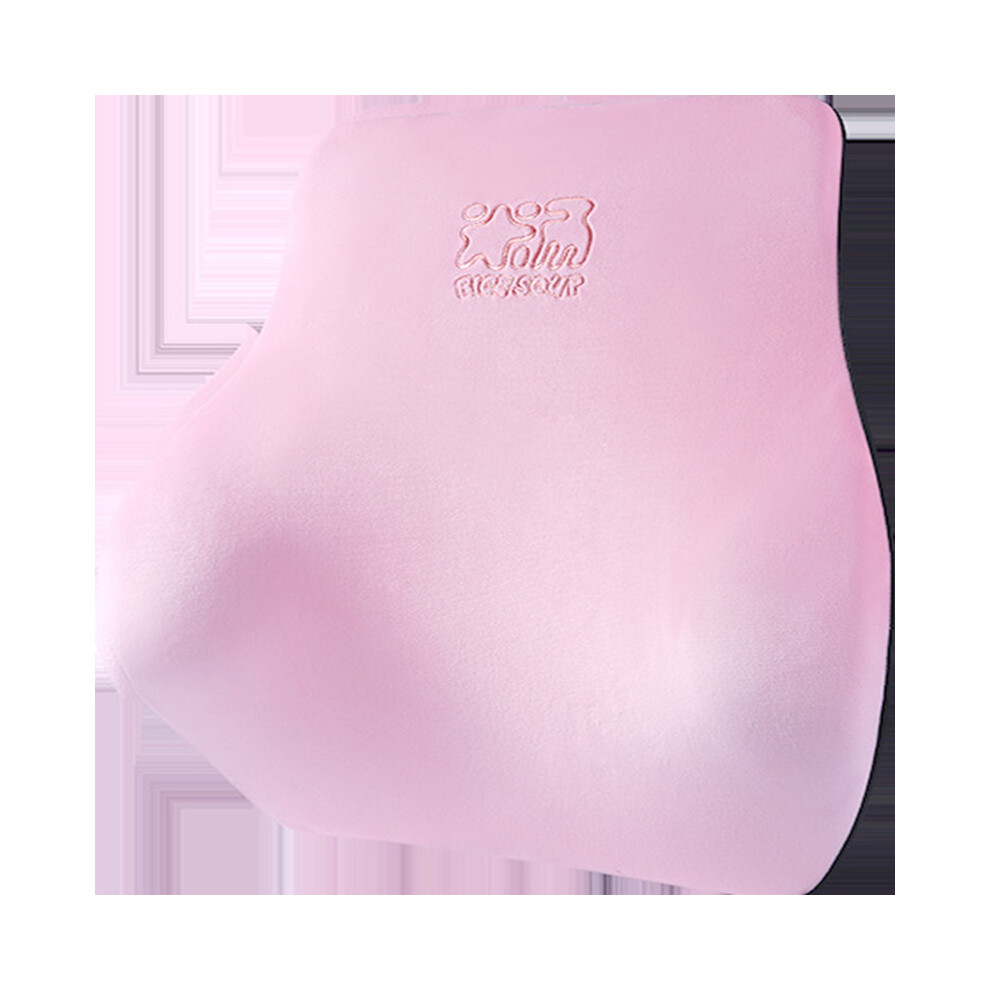 Maxpower (Lumbar Support F) Universal Facecloth Car Seat Neck Headrest Car Seat Lumbar Pillow Memory