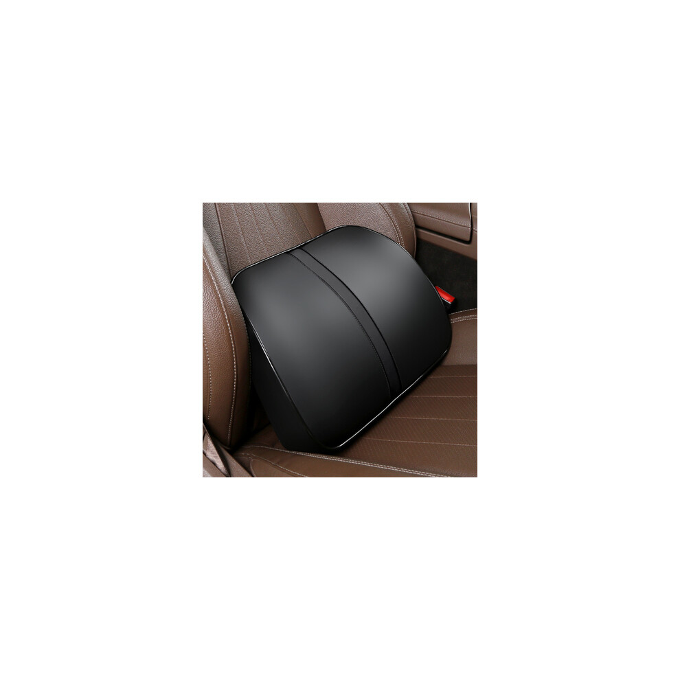 (Orange) Adjustable Car Headrest Pillow Set Leather Auto Neck Protection Rest Pillows Orange 9329547852653