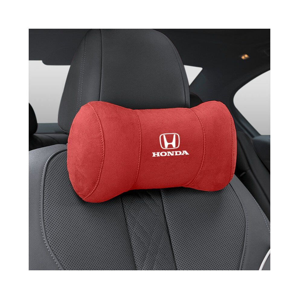 Maxpower (Red) Car Seat Headrest Pillow Neck Support Protector Cushion For Honda Civic