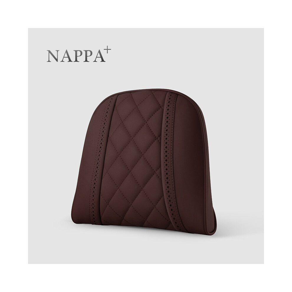 Maxpower (Coffee H) For Mercedes Benz Maybach S-Class Headrest Luxury Car Pillows Leather