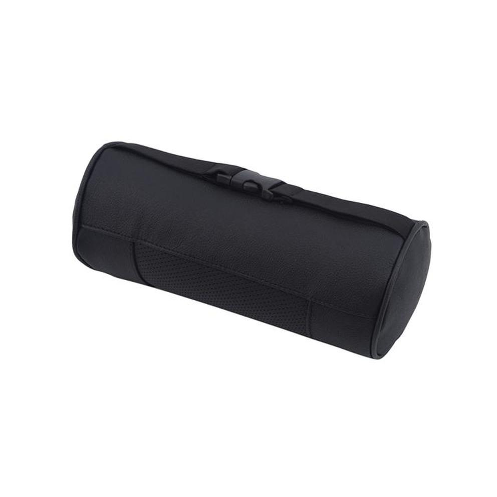 Maxpower (Black) Car Neck Memory Foam Pillow Leather Car Cervical Spine Office Chair Headrest