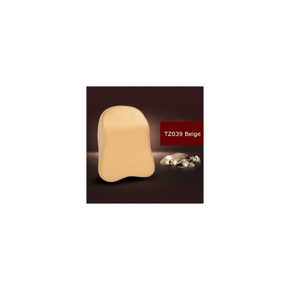 Maxpower (Tz039 1Pcs) 1Pcs Memory Foam Cute Car Seat Headrest Pillow Solid For The Neck Rest Beige