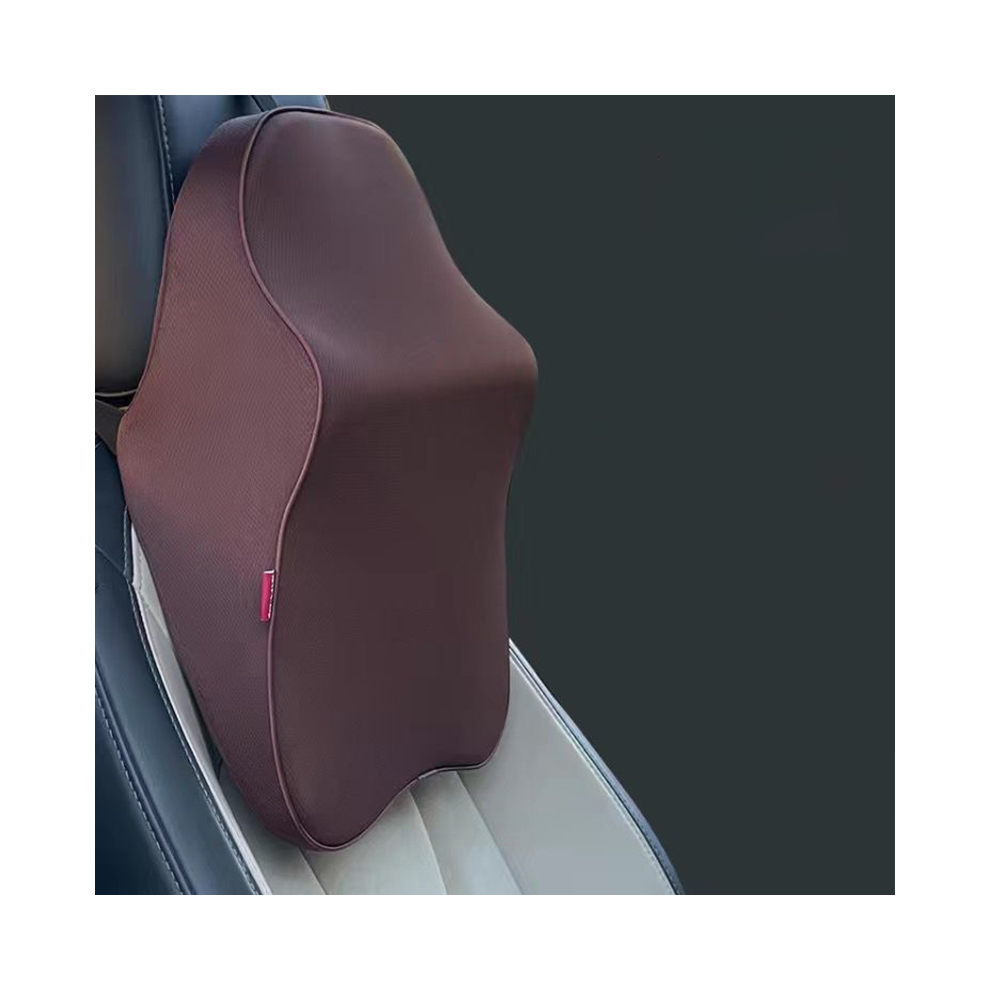 Maxpower (1Pcs C Neck) Knit Car Neck Pillow Seat Headrest Support Memory Foam Pillow Auto Headrest