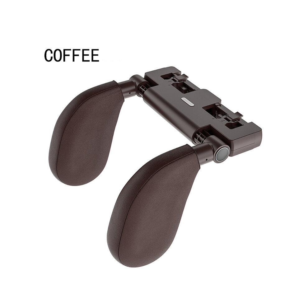 (Coffer) Car Seat Headrest Pillow Adjustable Head Neck Support Detachable Head 9329547861679