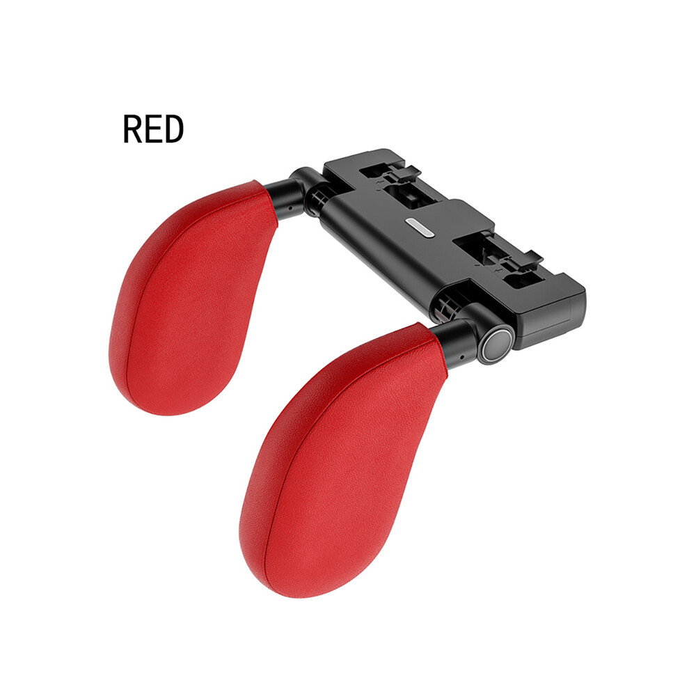 Maxpower (Red) Car Seat Headrest Pillow Adjustable Head Neck Support Detachable Head