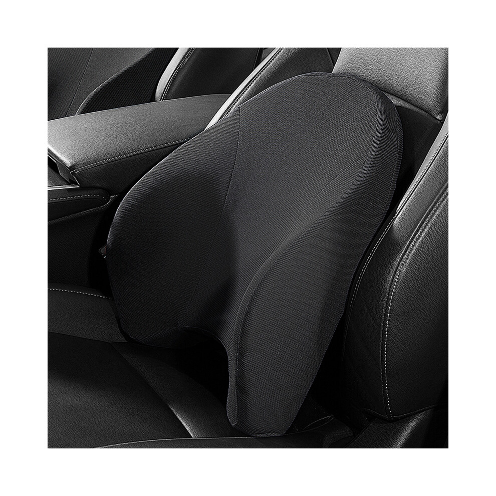 Maxpower (-Waist) Car Lumbar Pillow Headrest Neck Pillow Support Universal Soft Neck Pillows Black