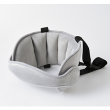 (Grey) Baby Kids Adjustable Safety Car Seat pillow Head Support Fixed Soft Pillows