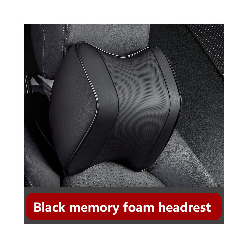 Maxpower (Headrest A) Car Pillow Headrest Neck Rest Head Support Cushion Car Breathable Memory