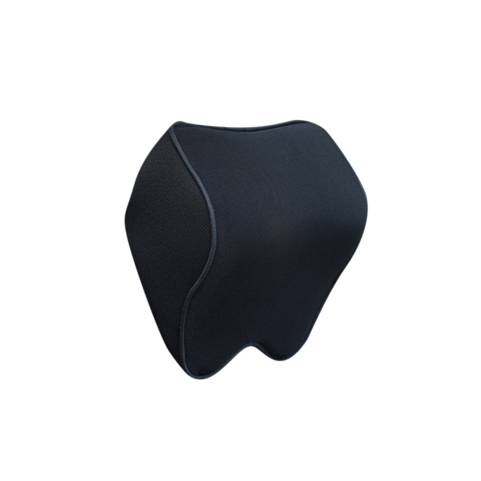 (Black) Car Headrest Pillow Auto Memory Foam Car Neck Pillow Seat Head Support Black 9329547822649