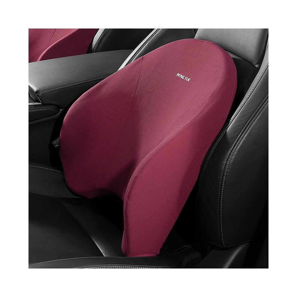 (Lumbar Support-Rd) Car Lumbar Support Headrest Neck Pillow Support Universal Soft Neck Pillows 9329547844528