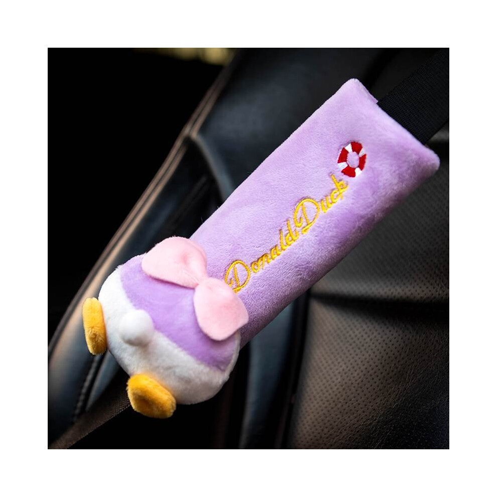 Maxpower (Seat Belt Cover P) Car Accessories Headrest Neck Pillow Creative Cartoon Seat Pillow Car