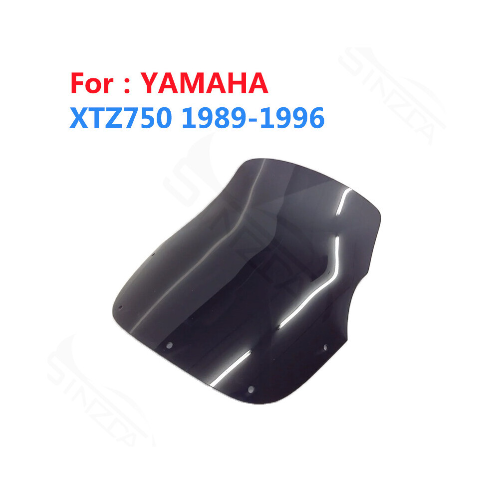 (Black) For Yamaha Xtz750 Xtz 750 Super Tenere Standard Screen 1989-1996 Windshield Black 8730012255052
