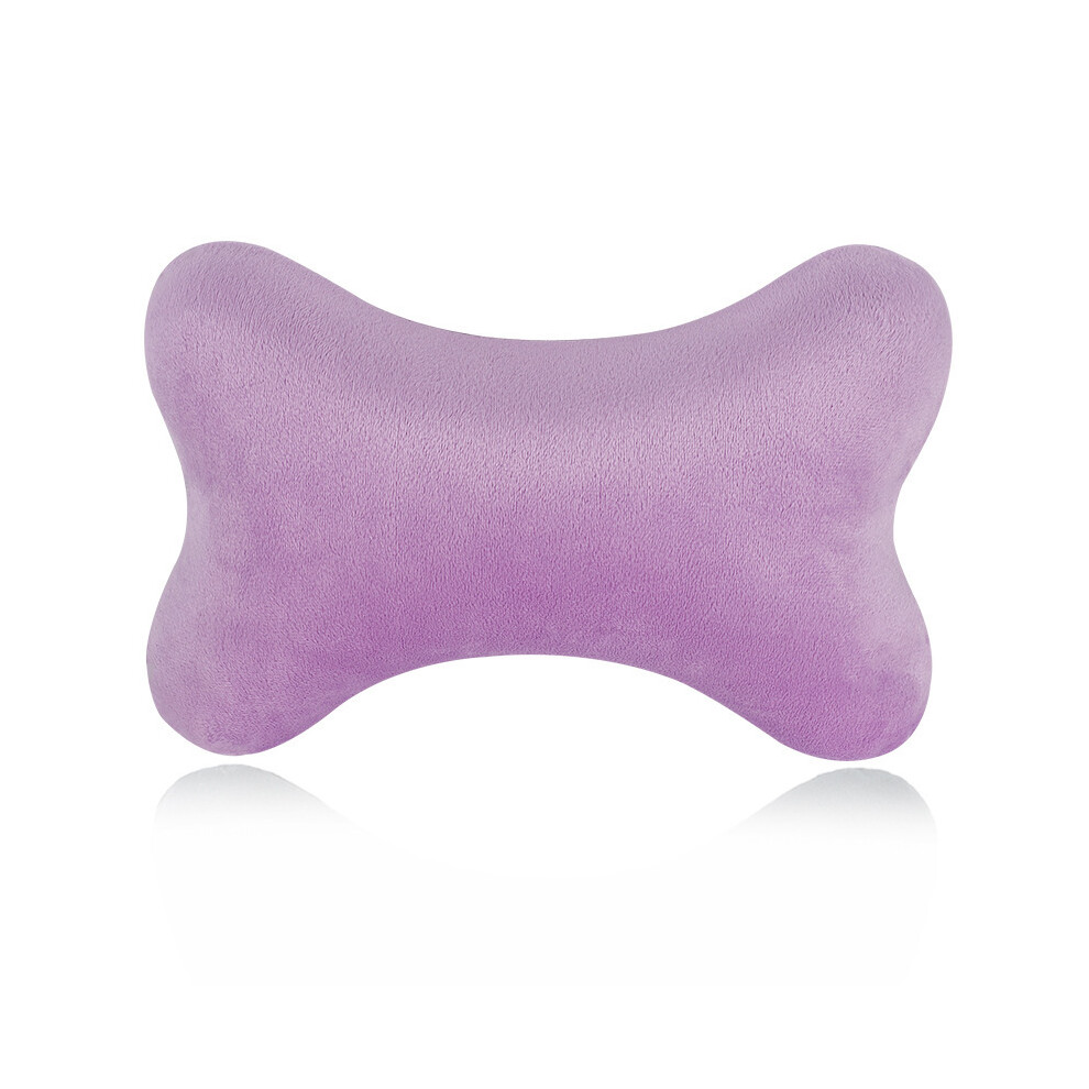 (A ) Car Neck Headrest Pillow Memory Foam Car Seat Neck Pillow Breathable Crystal Purple 9329547815139