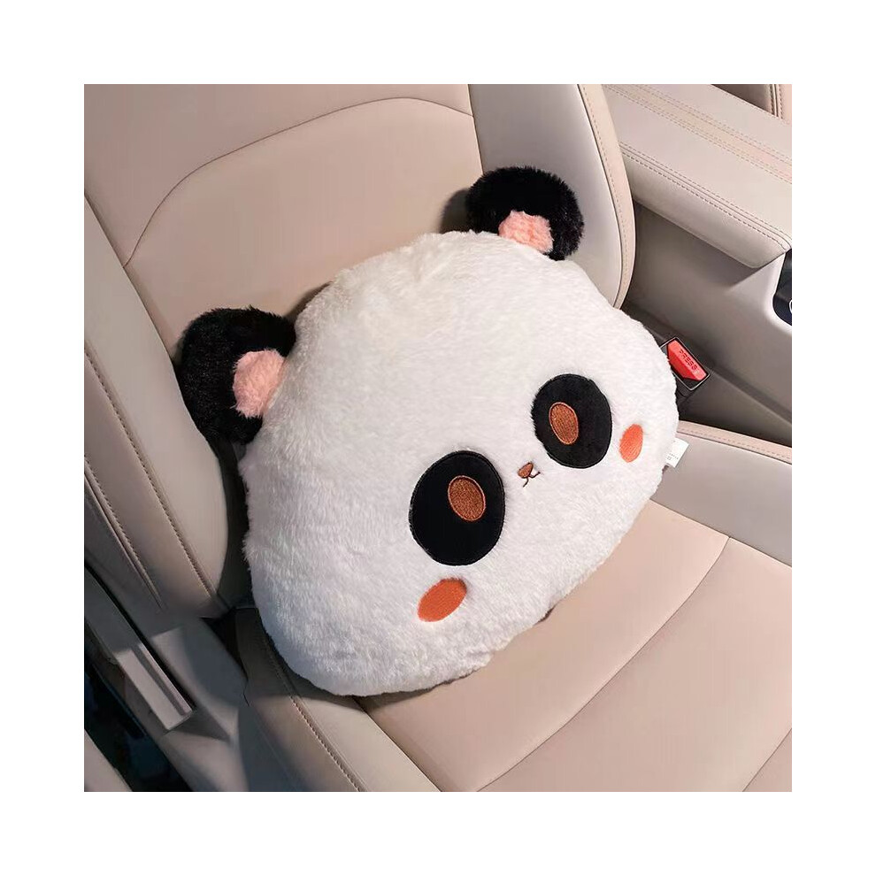 (Panda Lumbar Pillow) 2023 New Cartoon Cute Rabbit Plush Four Seasons Universal Soft Seat Cushion 9329547846386