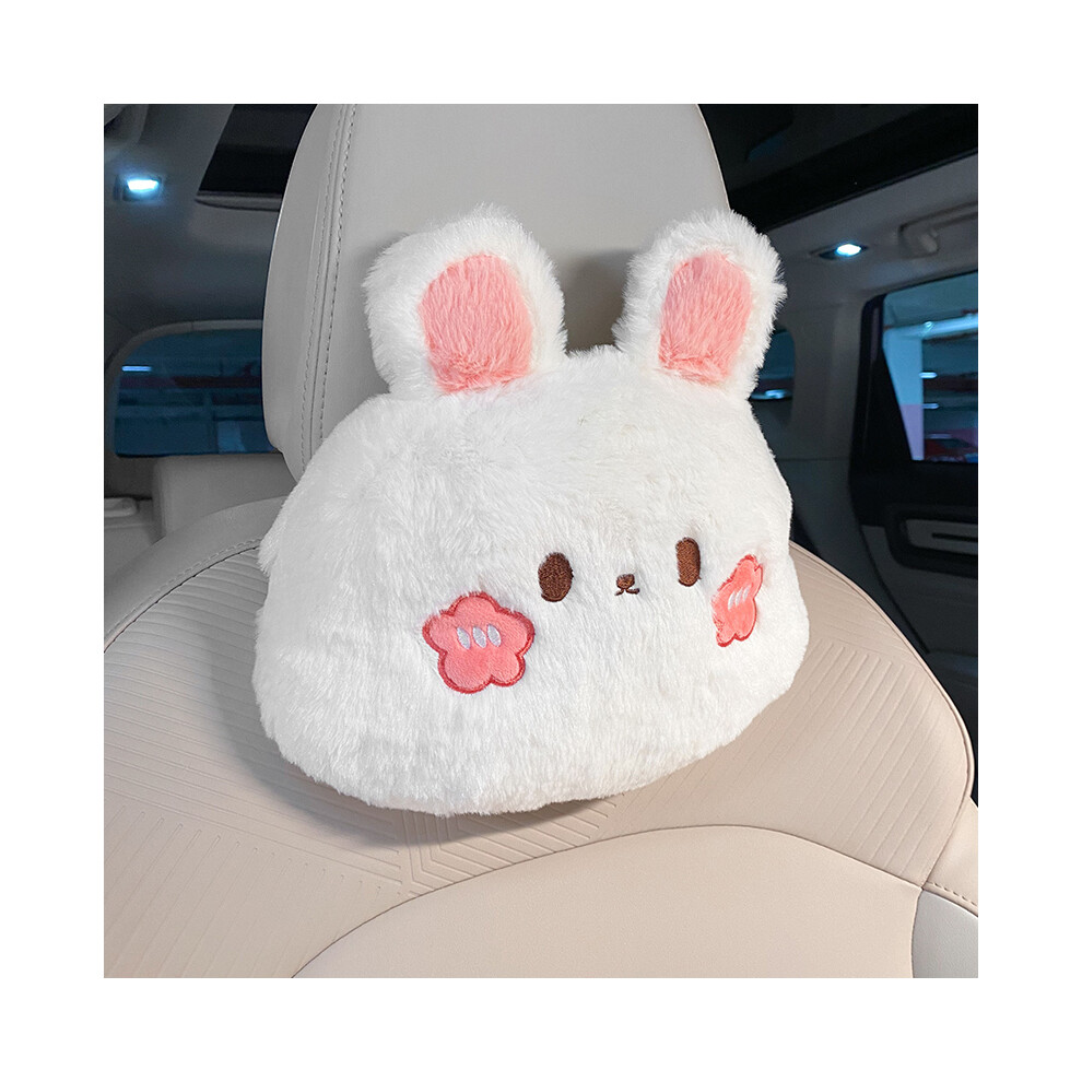 Maxpower (Rabbit Neckpillow) 2023 New Cartoon Cute Rabbit Plush Four Seasons Universal Soft Seat Cushion