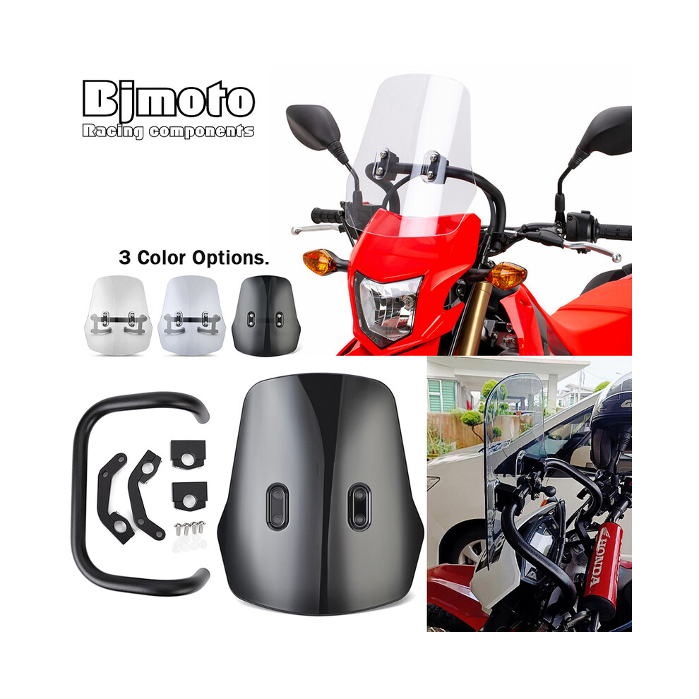 (1) Crf250l/S 2022 Crf250m Crf300l Motorcycle Street Bike Windshield Windscreen 8730012257575