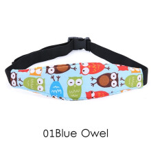 (blue owel) Subject Head Child Car Car Adjustable Safety Seat Sleep Positioner Head