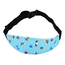 (Blue rainbow) Subject Head Child Car Car Adjustable Safety Seat Sleep Positioner Head
