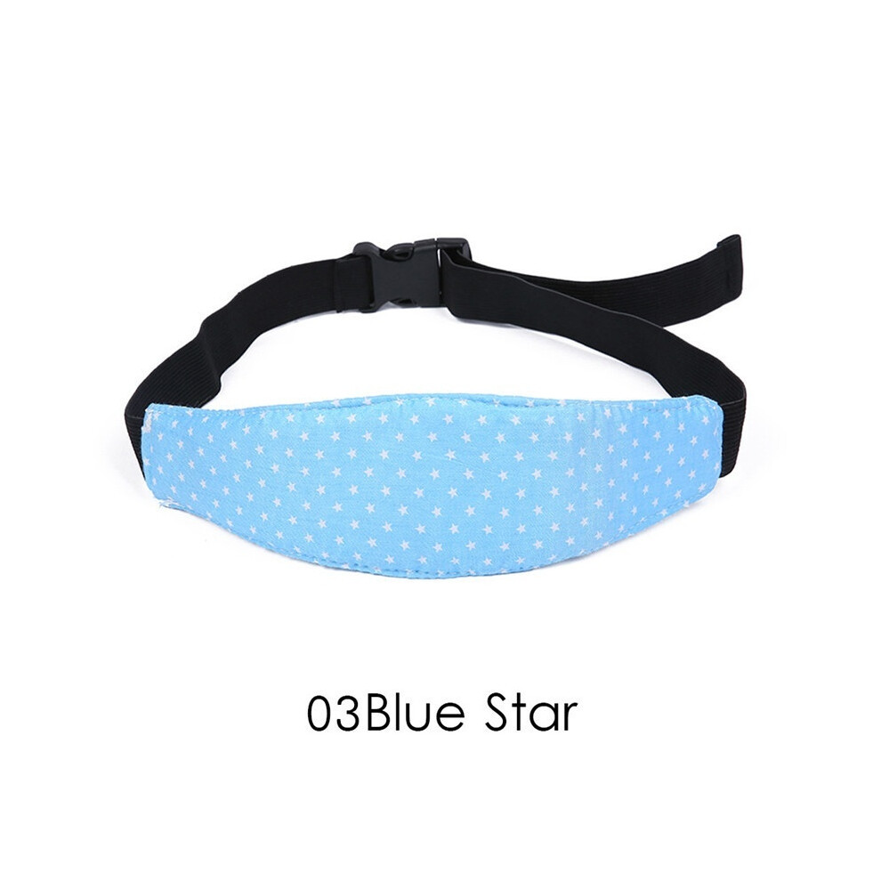 Maxpower (Blue Star) Subject Head Child Car Car Adjustable Safety Seat Sleep Positioner Head