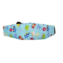(blue car) Baby Car Seat Head Support Children Belt Fastening Belt Adjustable Boy