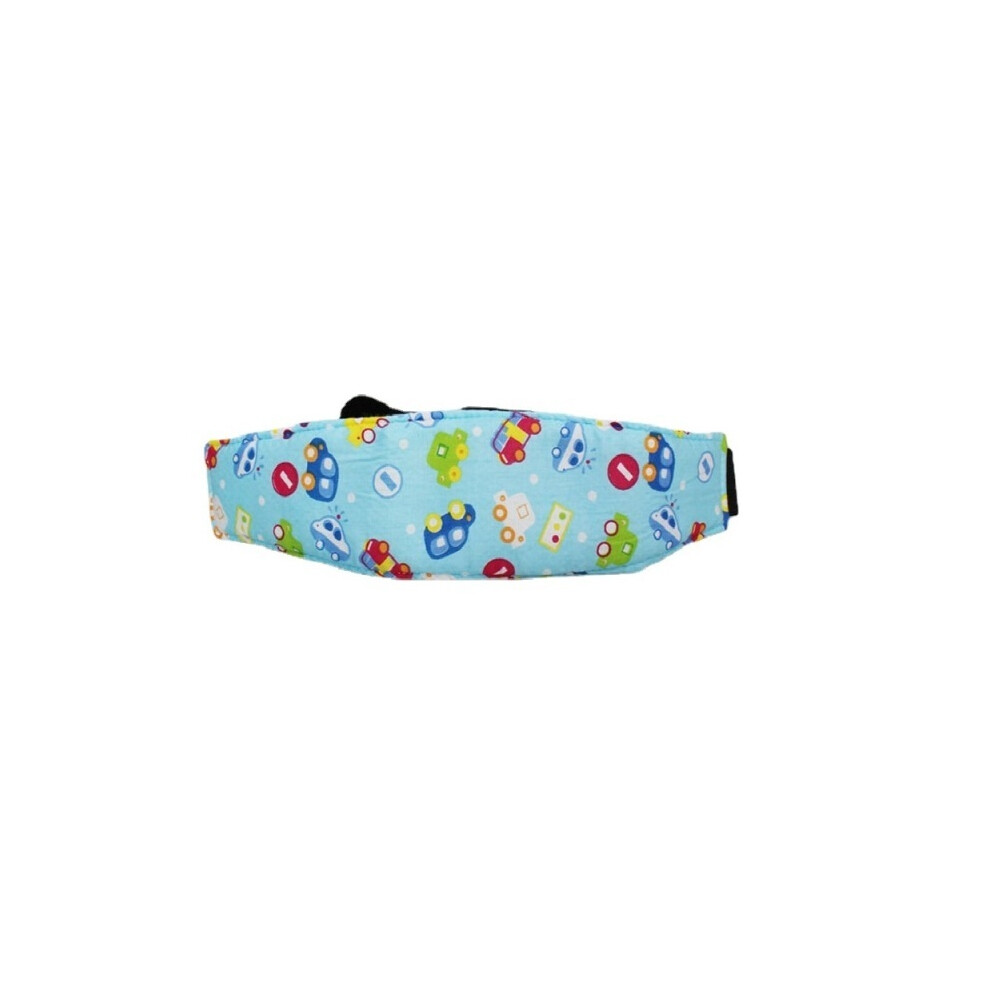 ( Car) Baby Car Seat Head Support Children Belt Fastening Belt Adjustable Boy Blue Maxpower
