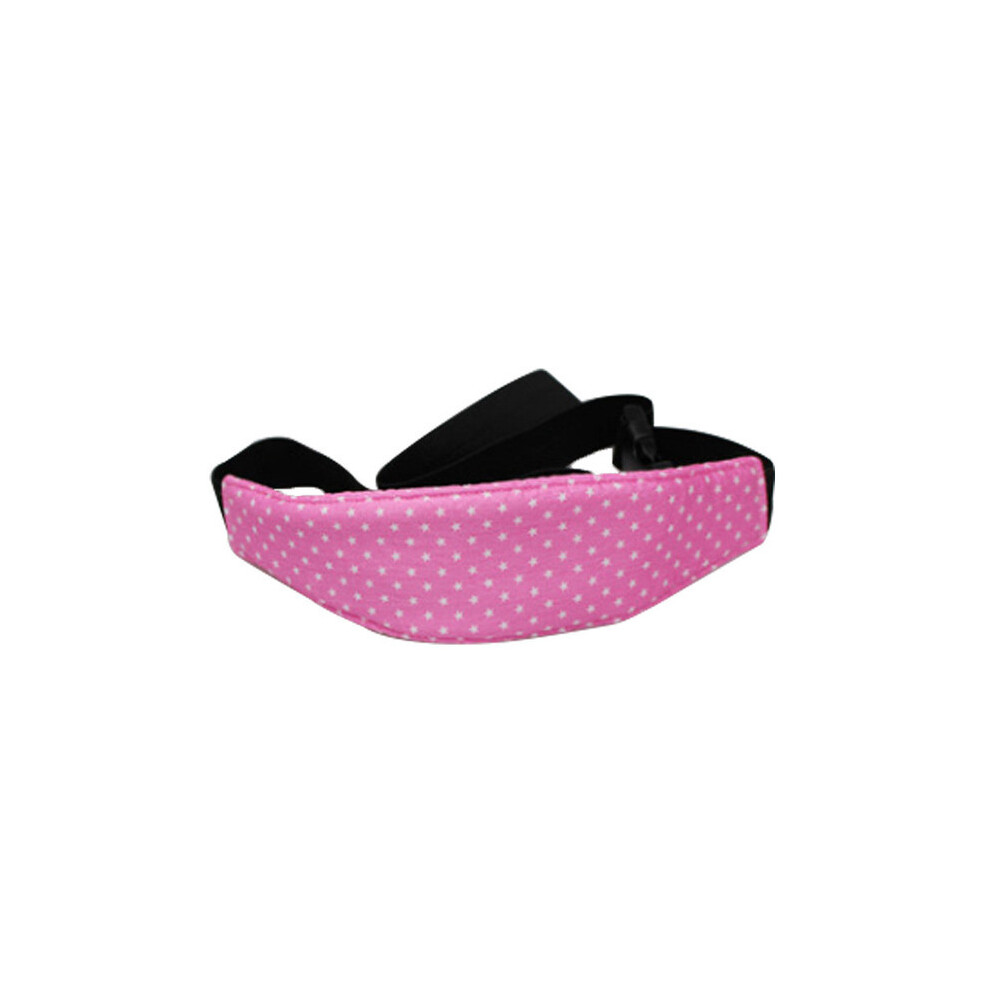 Maxpower ( Star) Baby Car Seat Head Support Children Belt Fastening Belt Adjustable Boy Pink