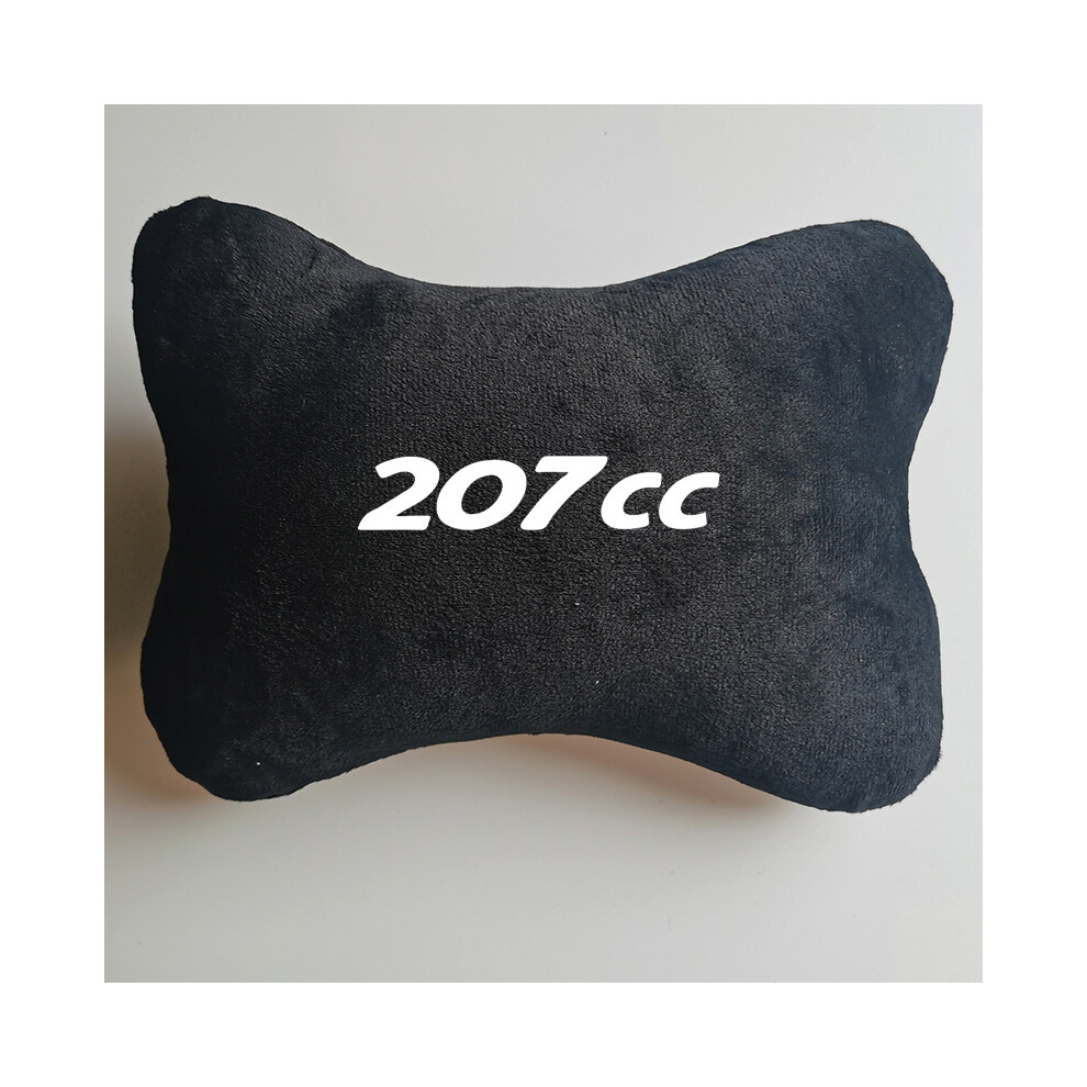 Maxpower (For 207Cc) Car Pillow Car Seat Headrest Auto Logo Neck Pillow For Peugeot Rifter
