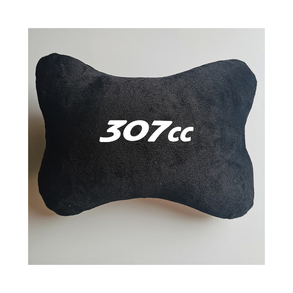 Maxpower (For 307Cc) Car Pillow Car Seat Headrest Auto Logo Neck Pillow For Peugeot Rifter