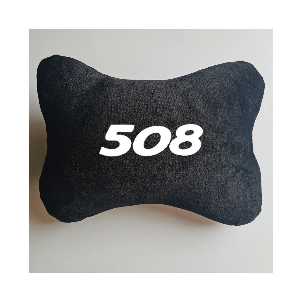 Maxpower (For 508) Car Pillow Car Seat Headrest Auto Logo Neck Pillow For Peugeot Rifter