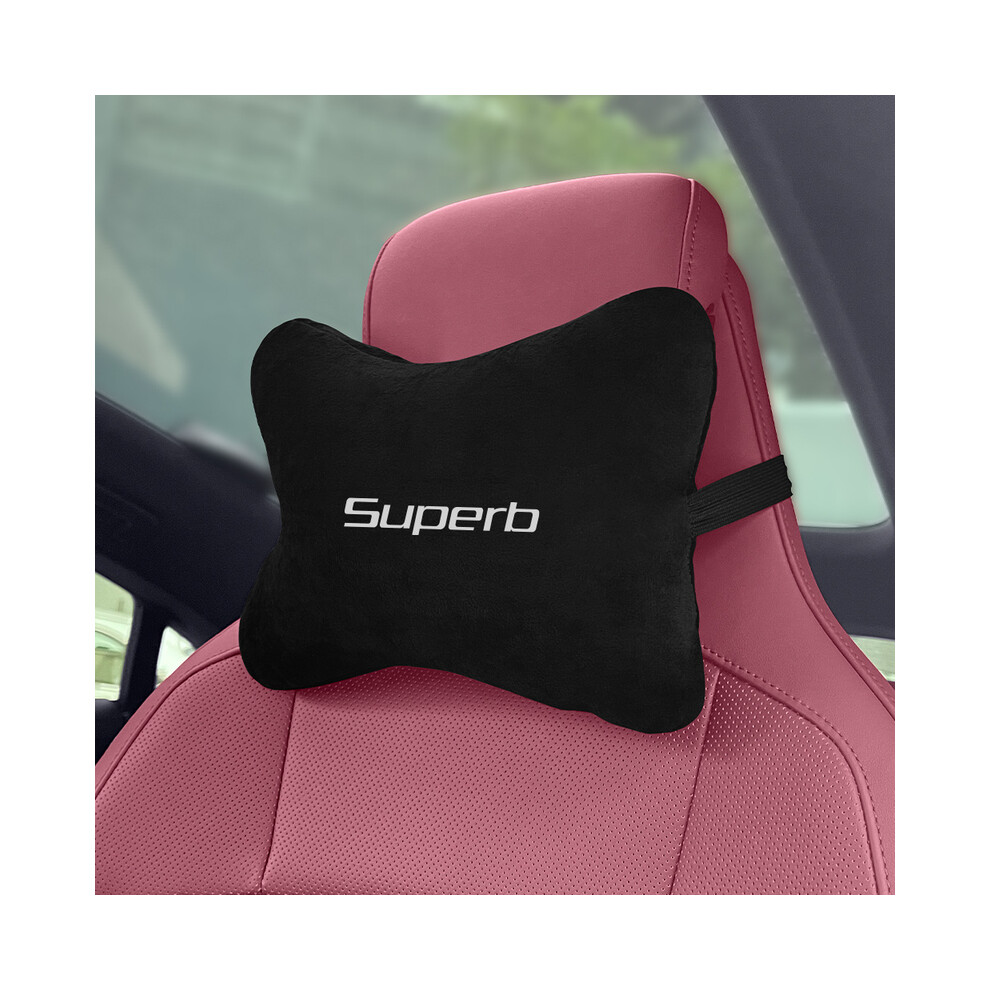 (For Superb) Car Seat Headrest Neck Pillows Accessories For Skoda Octavia Fabia Rapid-image-OPC-PDZMYFY-NEW