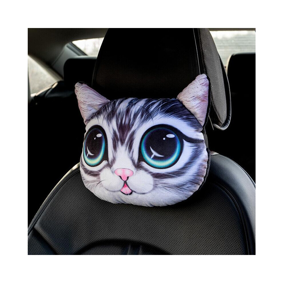 (Neck Pillow 2) 1Pc Cartoon Cute Car Neck Pillow Headrest Neck Rest Support Cushion Neck 9329547814859