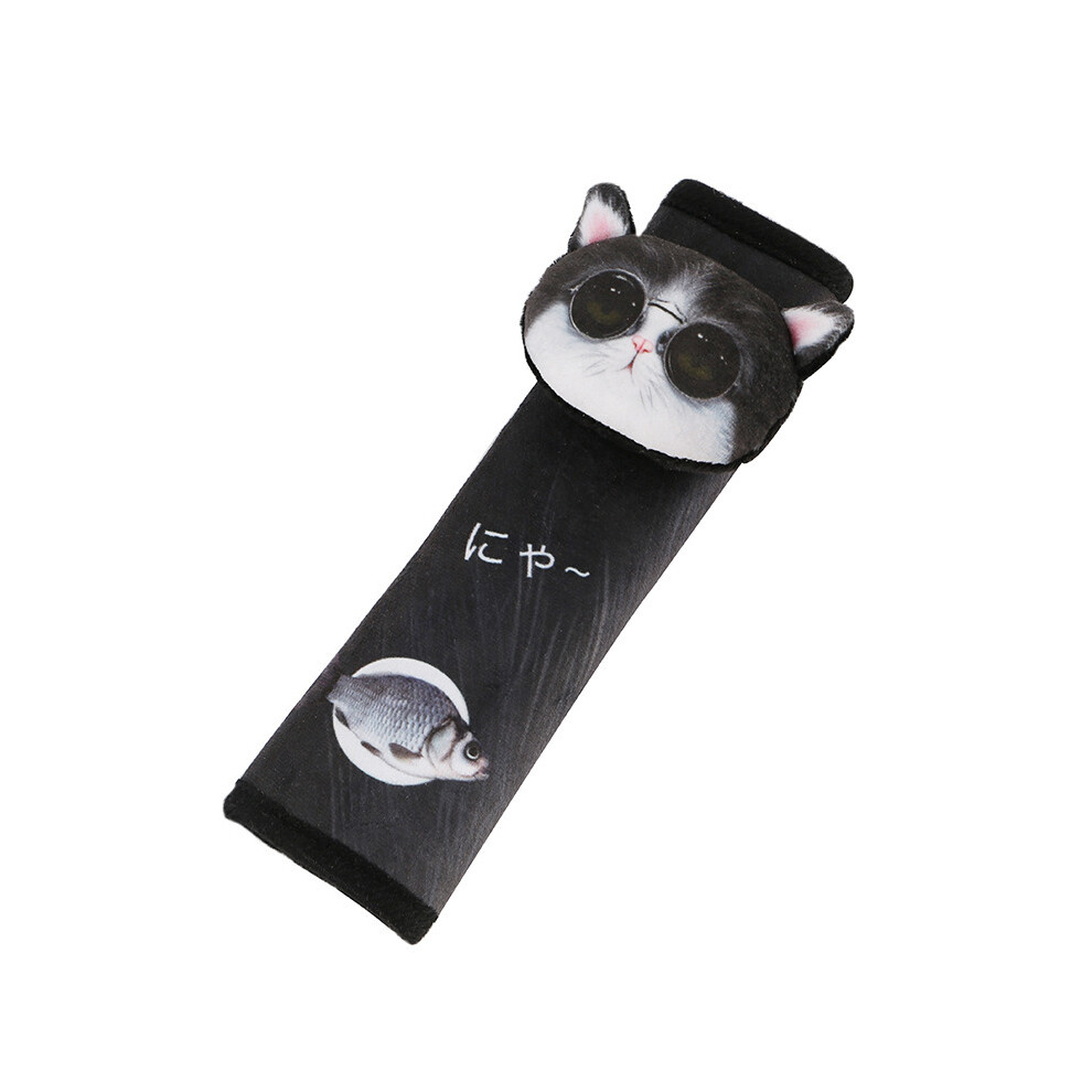Maxpower (Seat Belt 2) 1Pc Cartoon Cute Car Neck Pillow Headrest Neck Rest Support Cushion Neck