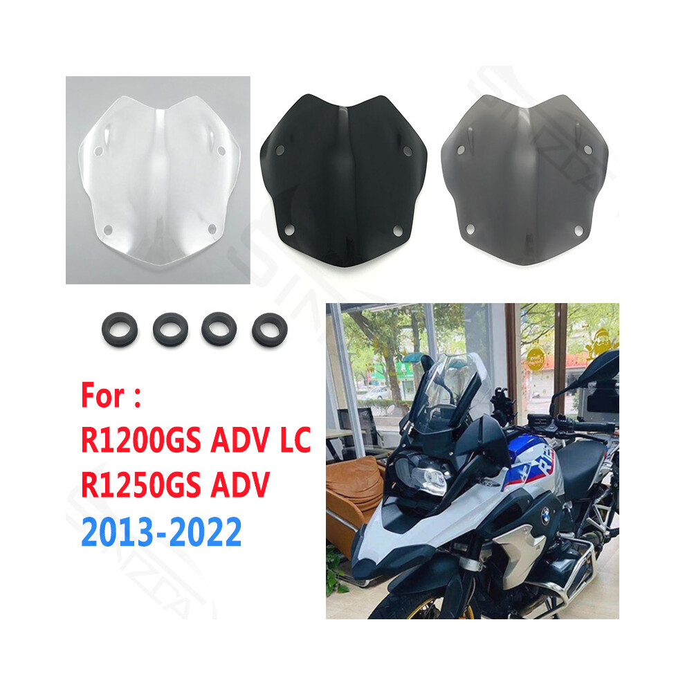 Maxpower (Black) R1200gs R1250gs Windshield Windscreen For Bmw Hp R1200gs R 1200 Gs Lc