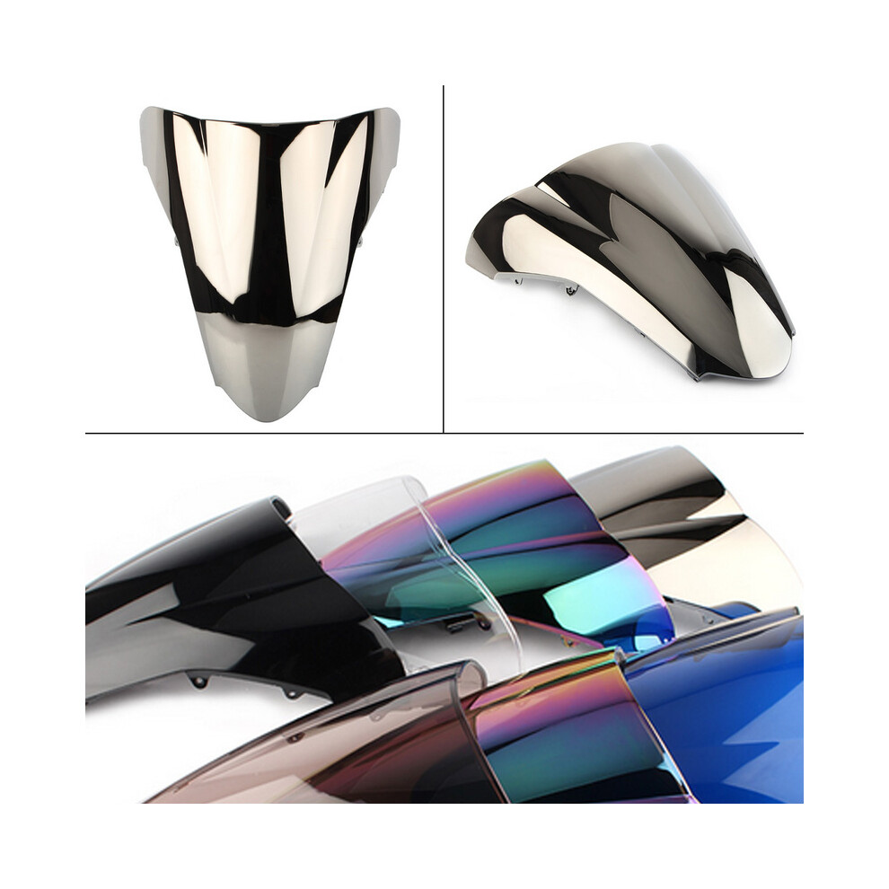 Maxpower (Silver) Motorcycle Windscreen Covers Screen Motorbikes Deflector Windshield For Silver