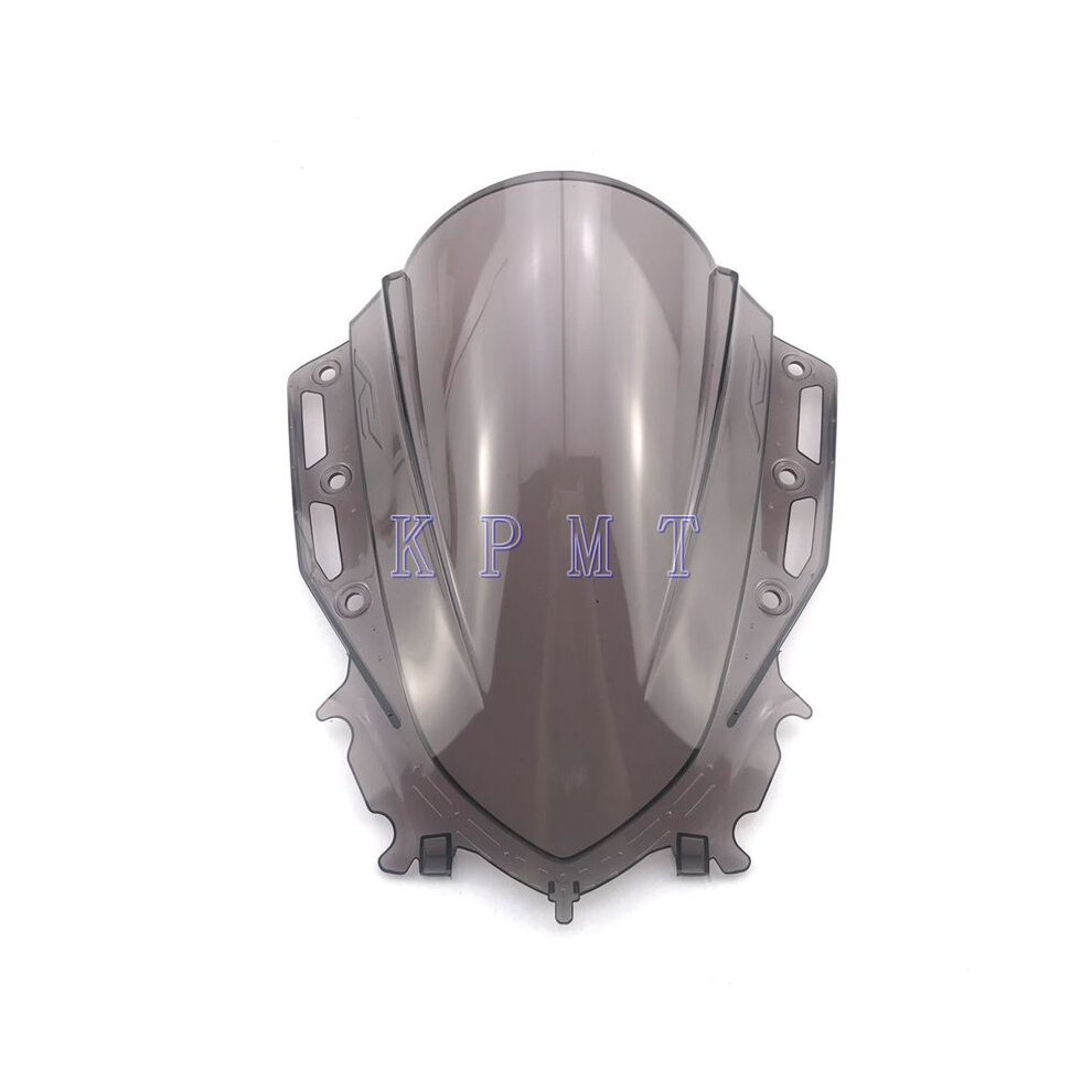 Maxpower (Smoke) Motorcycle Double Bubble Windshield Windshield Windshield For Yamaha Yzf