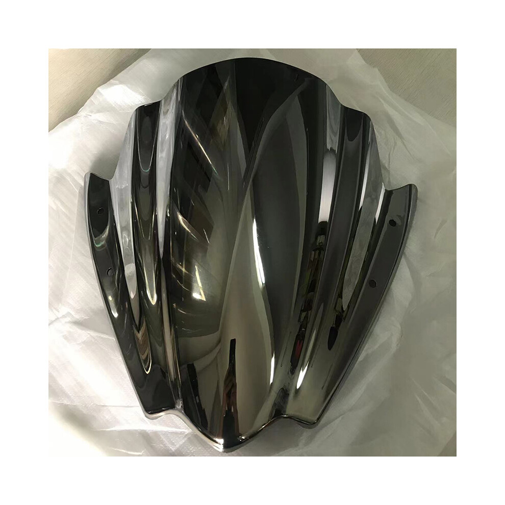 (Chrome) Motorcycle Windshield Windscreen Screen For 2008 - 2017 2018 2019 Honda 8730012255588