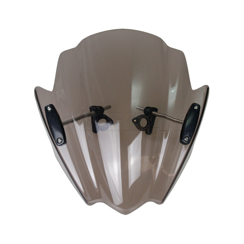 Maxpower (Smoke) Motorcycle Windshield Windscreen Screen For 2008 - 2017 2018 2019 Honda