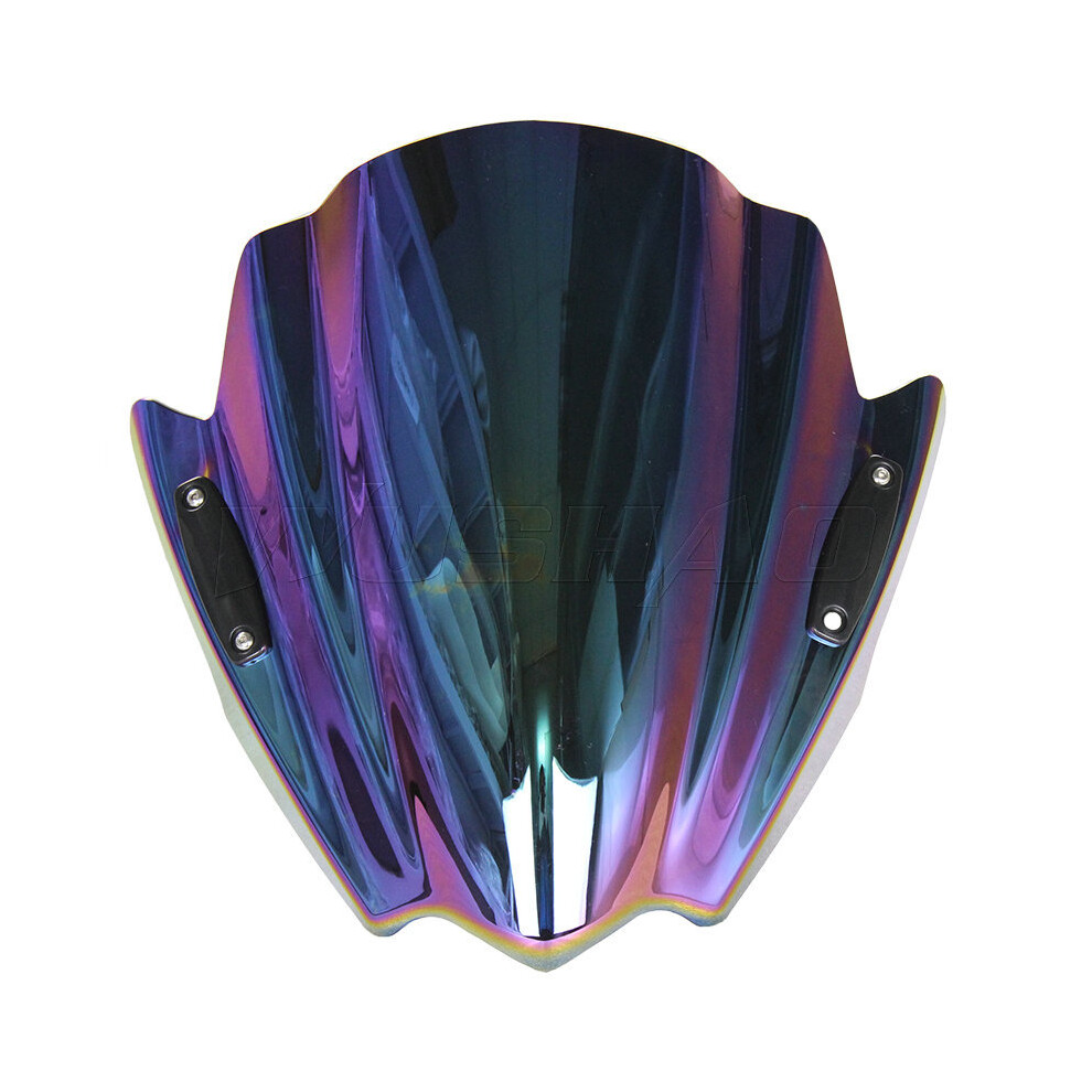 Maxpower ( Iridium) Motorcycle Windshield Windscreen Screen For 2008 - 2019 Honda Cb1000r Black