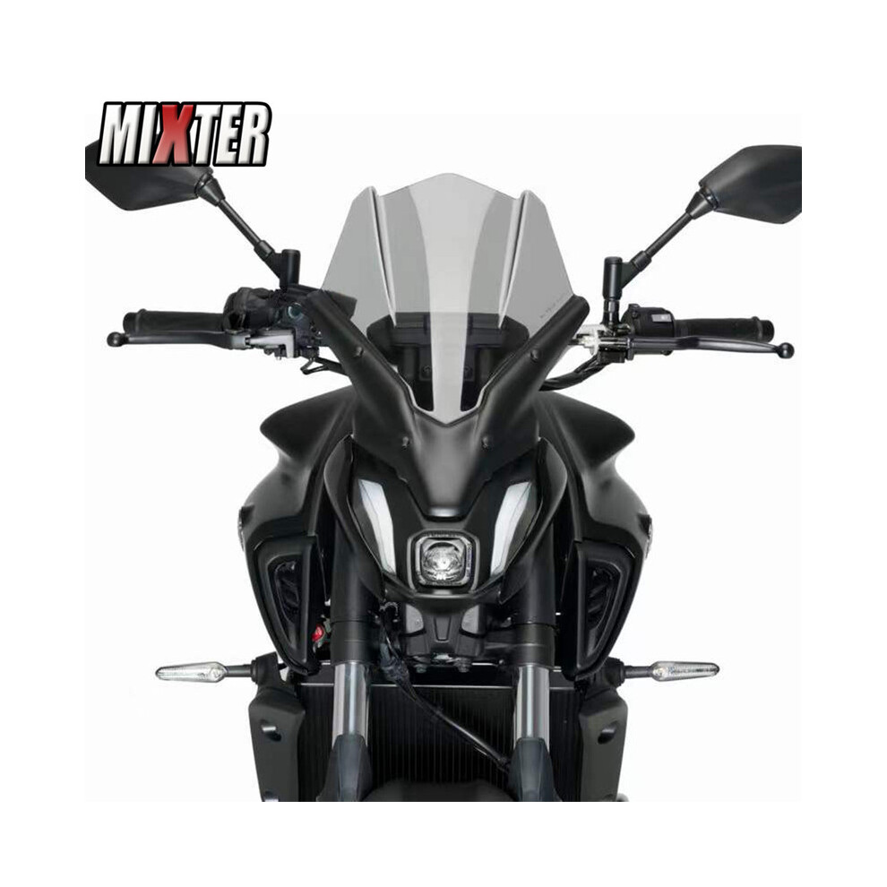 Maxpower ( Sports) Motorcycle Accessories Touring Sports Deflector Windscreen Windshield Black